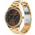  Shop Authentic Michael Kors Layton Chronograph Brown Dial Gold Steel Strap Watch For Women - MK7296 - Luxxuri