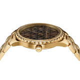  Shop Authentic Michael Kors Layton Chronograph Brown Dial Gold Steel Strap Watch For Women - MK7296 - Luxxuri