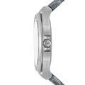  Shop Authentic Michael Kors Lennox Quartz Black Dial Grey Leather Strap Watch For Women - MK7309 - Luxxuri