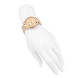  Shop Authentic Michael Kors Runway Chronograph Rose Gold Dial Rose Gold Steel Strap Watch For Women - MK7327 - Luxxuri