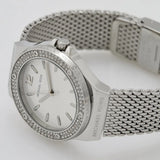  Shop Authentic Michael Kors Lennox Three-Hand Silver Dial Silver Steel Strap Watch For Women - MK7337 - Luxxuri