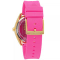  Shop Authentic Michael Kors Janelle Quartz Pink Dial Pink Rubber Strap Watch For Women - MK7349 - Luxxuri