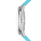  Shop Authentic Michael Kors Janelle Quartz Blue Dial Blue Rubber Strap Watch For Women - MK7350 - Luxxuri