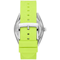  Shop Authentic Michael Kors Janelle Three Hand Neon Green Dial Neon Green Rubber Strap Watch For Women - MK7351 - Luxxuri