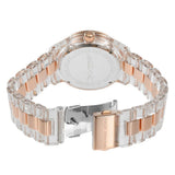  Shop Authentic Michael Kors Runway Analog Crystals Rose Gold Dial Two Tone Steel Strap Watch for Women - MK7355 - Luxxuri