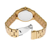  Shop Authentic Michael Kors Lenox Three Hand Silver Dial Gold Steel Strap Watch For Women - MK7361 - Luxxuri