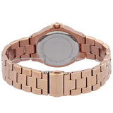  Shop Authentic Michael Kors Lennox Three-Hand Silver Dial Rose Gold Steel Strap Watch For Women - MK7362 - Luxxuri