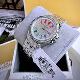  Shop Authentic Michael Kors Pilot Quartz Silver Dial Silver Steel Strap Watch For Women - MK7368 - Luxxuri