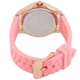  Shop Authentic Michael Kors Mini Pilot Quartz Rose Gold Dial Pink Silicone Strap Watch For Women - MK7375 - Luxxuri
