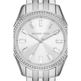  Shop Authentic Michael Kors Pilot Quartz Silver Dial Silver Steel Strap Watch For Women - MK7379 - Luxxuri