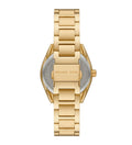  Shop Authentic Michael Kors Janelle Quartz Gold Dial Gold Steel Strap Watch For Women - MK7381 - Luxxuri