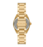  Shop Authentic Michael Kors Janelle Quartz Gold Dial Gold Steel Strap Watch For Women - MK7381 - Luxxuri