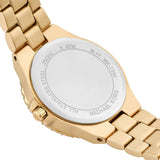  Shop Authentic Michael Kors Lennox Quartz Green Dial Gold Steel Strap Watch For Women - MK7395 - Luxxuri