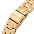  Shop Authentic Michael Kors Lennox Quartz Green Dial Gold Steel Strap Watch For Women - MK7395 - Luxxuri