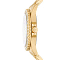  Shop Authentic Michael Kors Everest Three Hand Mother of Pearl White Dial Gold Steel Strap Watch For Women - MK7401 - Luxxuri