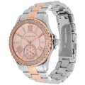  Shop Authentic Michael Kors Everest Three Hand Rose Gold Dial Two Tone Steel Strap Watch For Women - MK7402 - Luxxuri