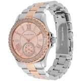  Shop Authentic Michael Kors Everest Three Hand Rose Gold Dial Two Tone Steel Strap Watch For Women - MK7402 - Luxxuri