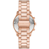  Shop Authentic Michael Kors Berkley Chronograph Green Dial Rose Gold Steel Strap Watch For Women - MK7412 - Luxxuri