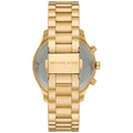  Shop Authentic Michael Kors Berkley Chronograph Black Dial Gold Steel Strap Watch For Women - MK7414 - Luxxuri