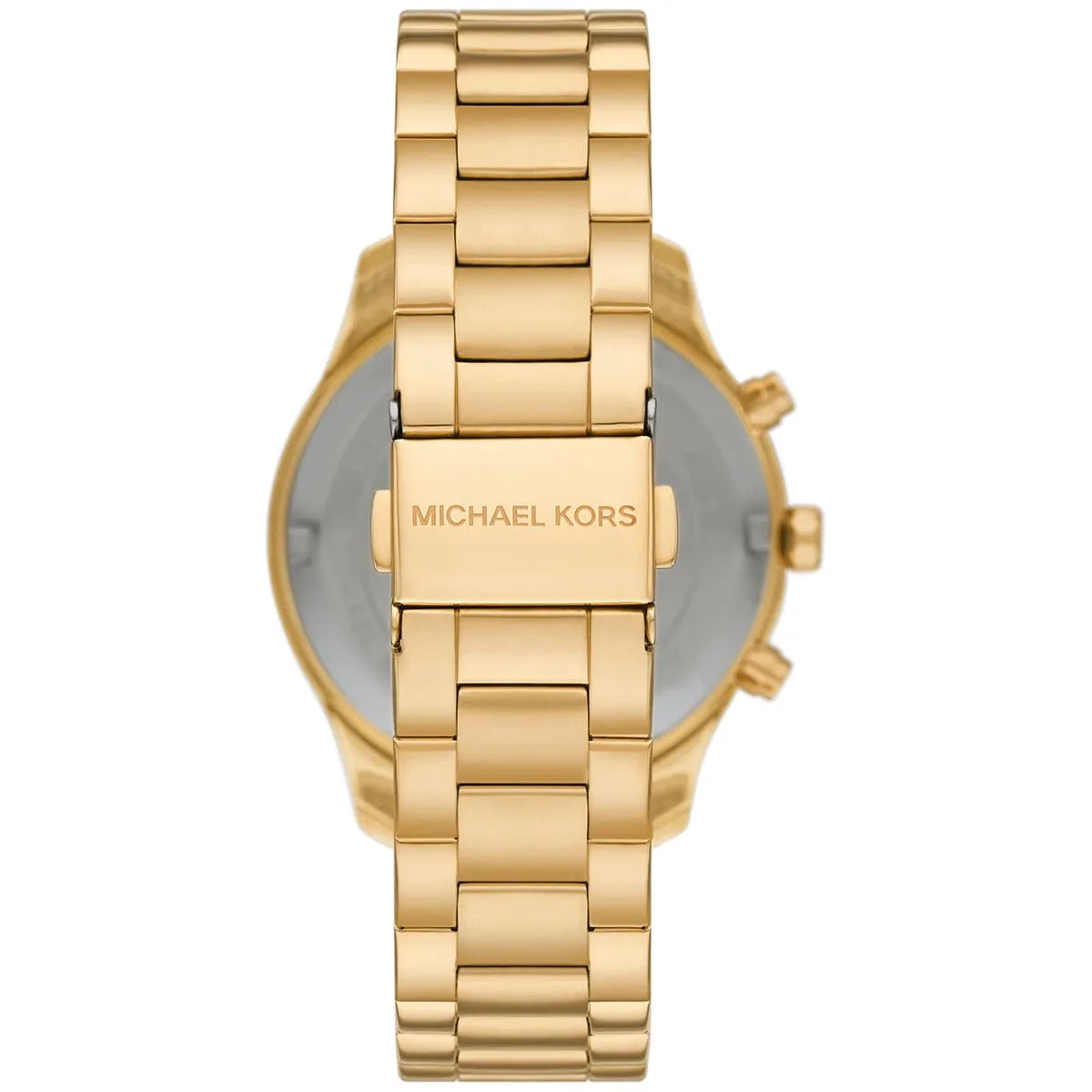  Shop Authentic Michael Kors Berkley Chronograph Black Dial Gold Steel Strap Watch For Women - MK7414 - Luxxuri
