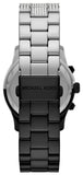  Shop Authentic Michael Kors Runway Pavé Black Dial Two Tone Steel Strap Watch for Women - MK7433 - Luxxuri