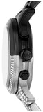  Shop Authentic Michael Kors Runway Pavé Black Dial Two Tone Steel Strap Watch for Women - MK7433 - Luxxuri
