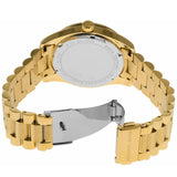  Shop Authentic Michael Kors Lexington Three Hand Green Dial Gold Steel Strap Watch For Women - MK7449 - Luxxuri
