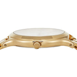  Shop Authentic Michael Kors Runway Three-Hand White Dial Gold Steel Strap Watch for Women - MK7472 - Luxxuri