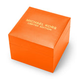  Shop Authentic Michael Kors Runway Chronograph Limited Edition Orange Dial Orange Steel Strap Watch for - MK7477LE - Luxxuri