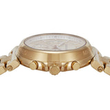  Shop Authentic Michael Kors Maren Chronograph Gold Dial Gold Steel Strap Watch for Women - MK7493 - Luxxuri