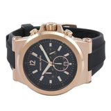  Shop Authentic Michael Kors Dylan Black Dial Black Rubber Strap Watch for Men - MK8184 - Luxxuri