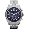  Shop Authentic Michael Kors Lexington Chronograph Blue Dial Silver Steel Strap Watch for Men - MK8280 - Luxxuri