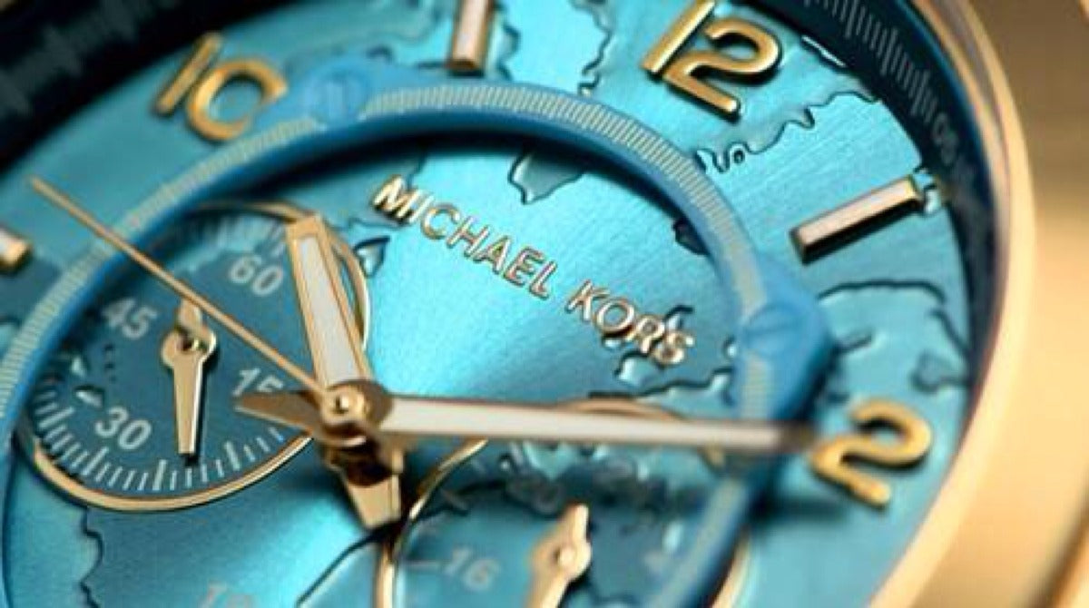  Shop Authentic Michael Kors Runway Stop Hunger Blue Dial Gold Steel Strap Watch for Men - MK8315 - Luxxuri