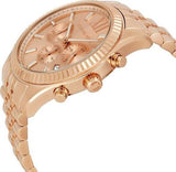  Shop Authentic Michael Kors Lexington Rose Gold Dial Rose Gold Steel Strap Watch for Men - MK8319 - Luxxuri