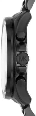  Shop Authentic Michael Kors Brecken Chronograph Black Dial Black Steel Strap Watch For Men - MK8482 - Luxxuri