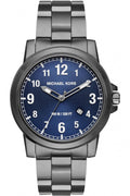  Shop Authentic Michael Kors Paxton Analog Blue Dial Grey Steel Strap Watch For Men - MK8499 - Luxxuri