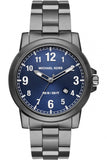  Shop Authentic Michael Kors Paxton Analog Blue Dial Grey Steel Strap Watch For Men - MK8499 - Luxxuri