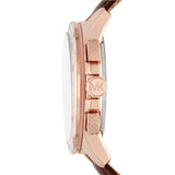  Shop Authentic Michael Kors Ryker Analog Gray Dial Brown Leather Strap Watch For Men - MK8519 - Luxxuri