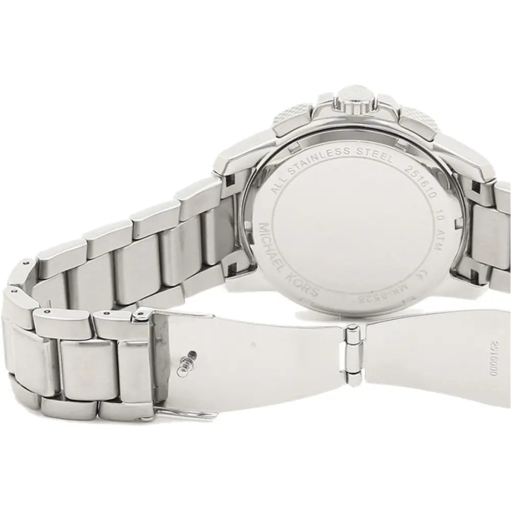  Shop Authentic Michael Kors Ryker Chronograph Black Dial Silver Steel Strap Watch For Men - MK8528 - Luxxuri