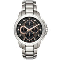  Shop Authentic Michael Kors Ryker Chronograph Black Dial Silver Steel Strap Watch For Men - MK8528 - Luxxuri
