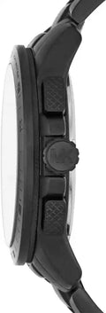  Shop Authentic Michael Kors Ryker Chronograph Black Dial Black Steel Strap Watch For Men - MK8529 - Luxxuri