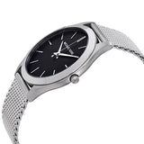  Shop Authentic Michael Kors Slim Runway Analog Black Dial Silver Mesh Bracelet Watch For Men - MK8606 - Luxxuri