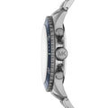  Shop Authentic Michael Kors Bayville Chronograph Blue Dial Grey Steel Strap Watch For Men - MK8727 - Luxxuri