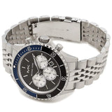  Shop Authentic Michael Kors Bayville Chronograph Black Dial Silver Steel Strap Watch For Men - MK8749 - Luxxuri