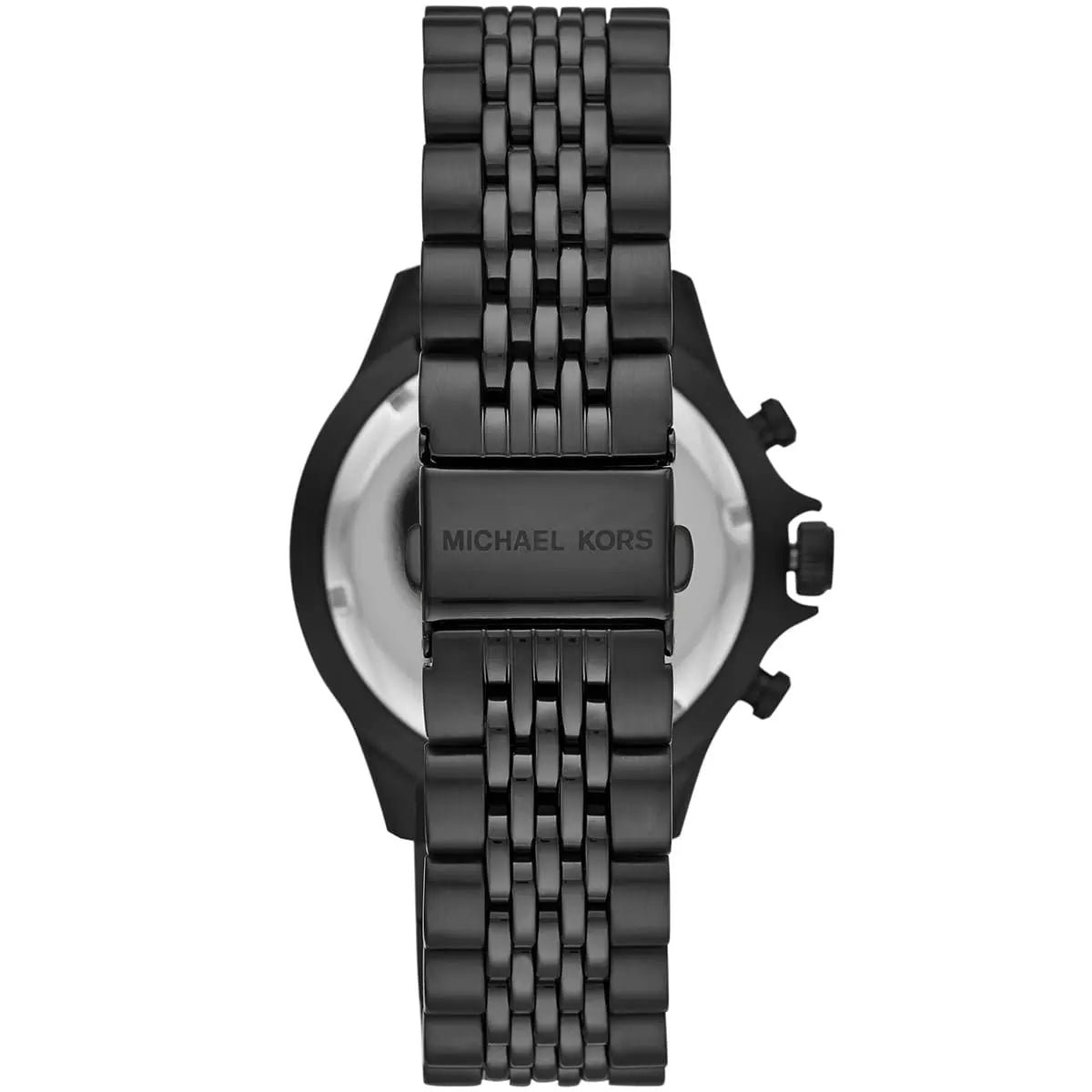  Shop Authentic Michael Kors Bayville Chronograph Black Dial Black Steel Strap Watch For Men - MK8750 - Luxxuri