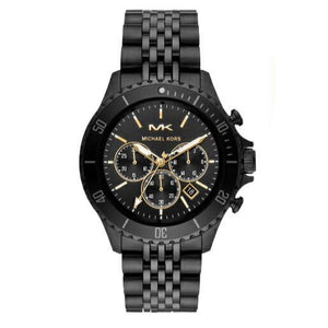  Shop Authentic Michael Kors Bayville Chronograph Black Dial Black Steel Strap Watch For Men - MK8750 - Luxxuri