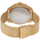  Shop Authentic Michael Kors Brecken Chronograph Black Dial Gold Mesh Strap Watch For Men - MK8867 - Luxxuri