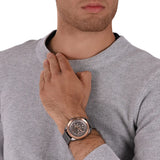  Shop Authentic Michael Kors Brecken Chronograph Grey Dial Silver Mesh Strap Watch For Men - MK8868 - Luxxuri