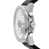  Shop Authentic Michael Kors Brecken Chronograph Silver Dial Grey Leather Strap Watch For Men - MK8922 - Luxxuri