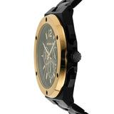  Shop Authentic Michael Kors Lennox Chronograph Black Dial Black Steel Strap Watch For Men - MK8941 - Luxxuri
